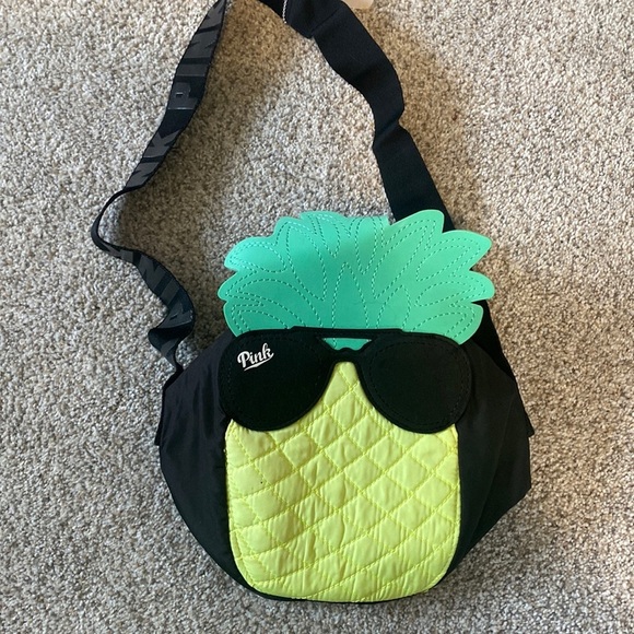 PINK Victoria's Secret Handbags - PINK PINEAPPLE summer crossbody